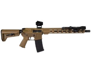 Shark Coast Tactical "Sunrise" AR-15 Flat Dark Earth 5.56 16" Barrel 30-Rounds w/ Vortex Crossfire