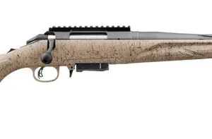 Ruger American Ranch Gen 2 FDE 7.62X39 16.1" Threaded Barrel W/ Brake 5-Rounds