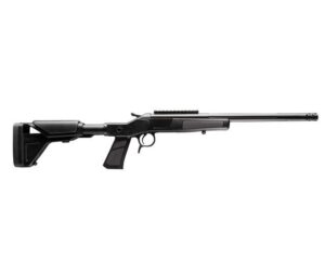 CVA Scout XP-SB Rifle 350 Legend Single Shot 16.5″ Threaded Fluted Stainless Steel Barrel w/Graphite Black Stock