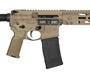 DB15, 10″ Obsidian Pistol w/ 9″ V4 M-LOK Anti-Rotation S Rail, .300 AAC Blackout, FDE