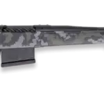 Weatherby 3WRX225CMR4B 307 Range XP 2.0 25 Creedmoor 5+1 24" Graphite Black Cerakote Fluted Threaded BBL & Drilled & Tapped Rcvr, Black W/Gray & Green Sponge Accents Adj Cheek Piece & LOP Synthetic Stock, 2" Muzzle Brake