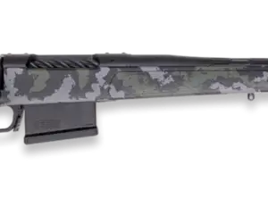 Weatherby 3WRX225CMR4B 307 Range XP 2.0 25 Creedmoor 5+1 24" Graphite Black Cerakote Fluted Threaded BBL & Drilled & Tapped Rcvr, Black W/Gray & Green Sponge Accents Adj Cheek Piece & LOP Synthetic Stock, 2" Muzzle Brake
