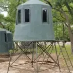 6ft Circular Krivoman Outdoors OG Blind - 5ft Tower